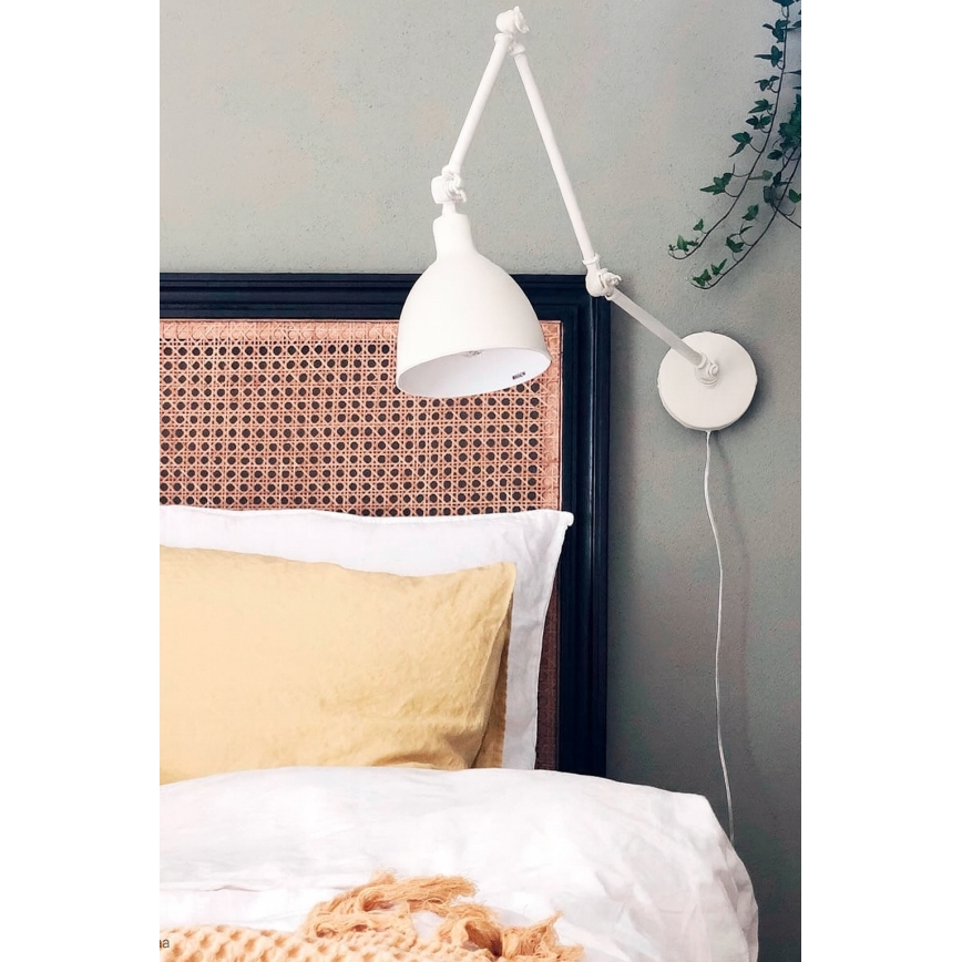 ByRydens - Dimmbare Wandleuchte BASAR 1xE27/5W/230V weiß