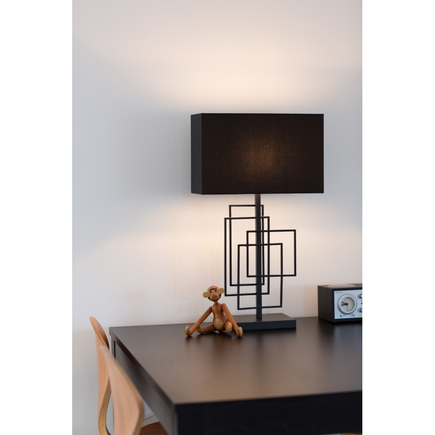 ByRydens - Tischlampe PARAGON 1xE27/5W/230V schwarz