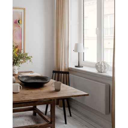 ByRydens - Tischlampe LUMI 1xE27/8W/230V weiß/schwarz 48,5 cm