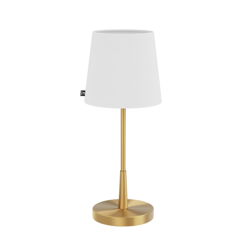 ByRydens - Tischlampe LUMI 1xE27/8W/230V weiß/gold 48,5 cm