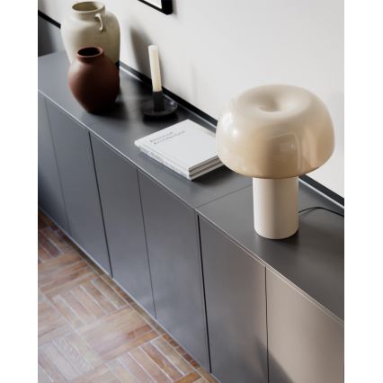 ByRydens - Tischlampe LEAN ON ME 1xE27/8W/230V cremefarben