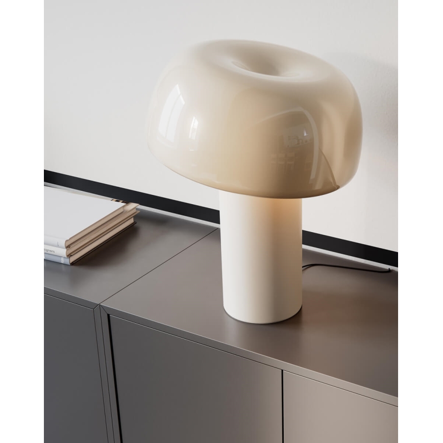 ByRydens - Tischlampe LEAN ON ME 1xE27/8W/230V cremefarben