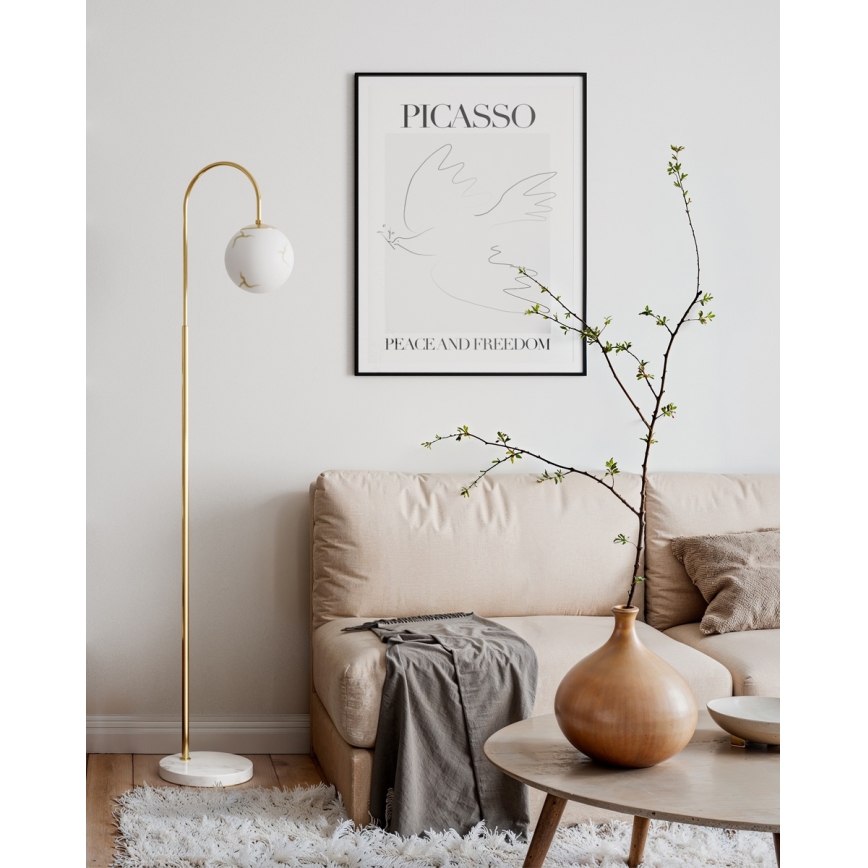 ByRydens - Stehlampe BELLAGIO 1xE27/8W/230V