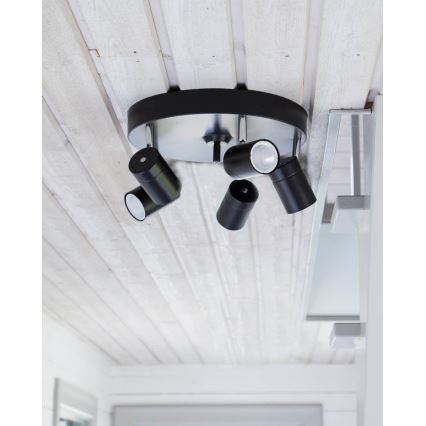ByRydens - Strahler CORRECT 5xGU10/7W/230V weiß d 30 cm