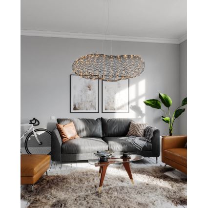 ByRydens - LED-Hängeleuchte HAYDEN LED/20W/230V schwarz