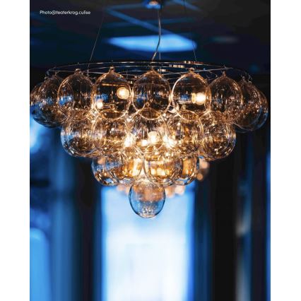 ByRydens - Seilpendelleuchte GROSS GIANT 8xE27/8W/230V