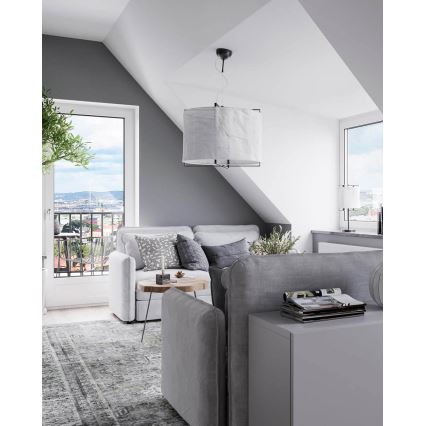 ByRydens - Hängeleuchte mit Kabel SOFTY 1xE27/5W/230V