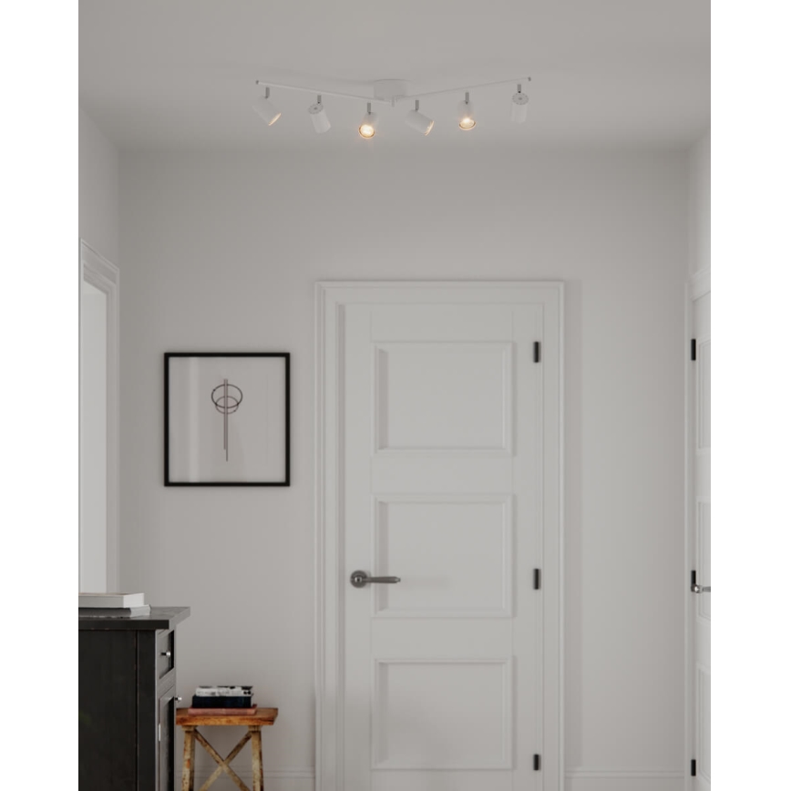 ByRydens - Strahler CORRECT 6xGU10/7W/230V weiß