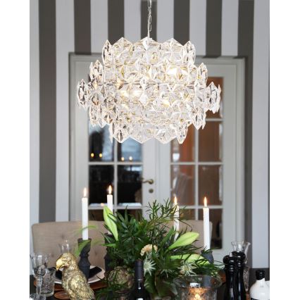 ByRydens - Hängeleuchte mit Kette MONARQUE MINI 3xE14/8W/230V klar