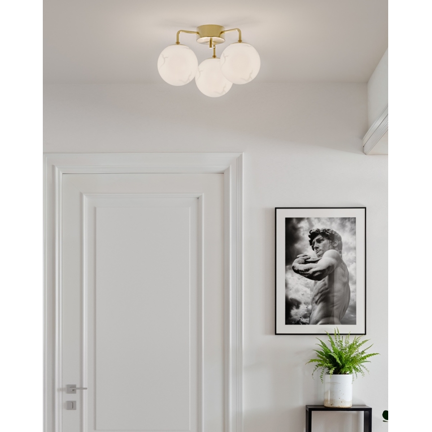 ByRydens - Aufputz-Deckenleuchte BELLAGIO 3xE27/8W/230V