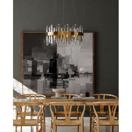 ByRydens - LED-Pendelleuchte an Stahlseil TRIUMPH LED/45W/230V