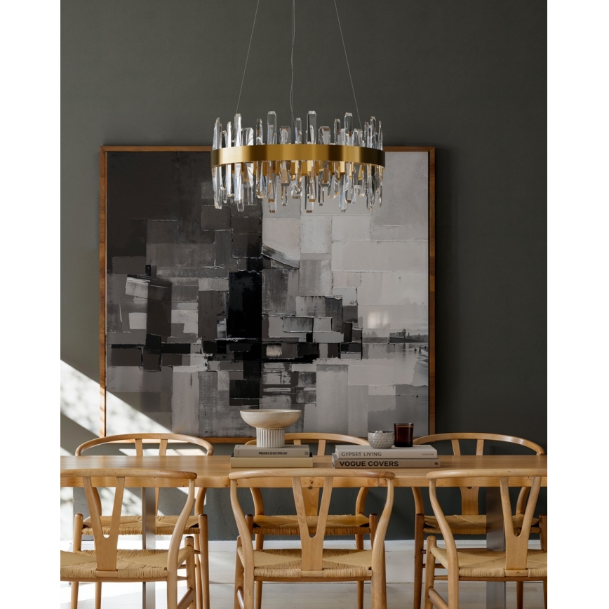 ByRydens - LED-Pendelleuchte an Stahlseil TRIUMPH LED/45W/230V