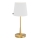 ByRydens - Tischlampe LUMI 1xE27/8W/230V weiß/gold 48,5 cm