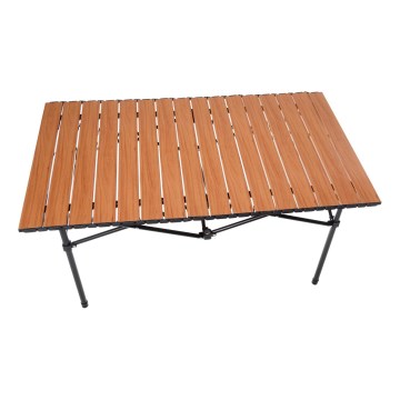 Campingtisch mit rollbarer Platte 54x93 cm