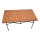 Campingtisch mit rollbarer Platte 54x93 cm