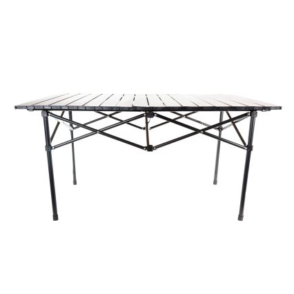 Campingtisch mit rollbarer Platte 54x93 cm