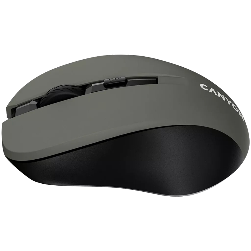 Canyon - Kabellose Maus 800/1000/1200 DPI 2xAAA Grau