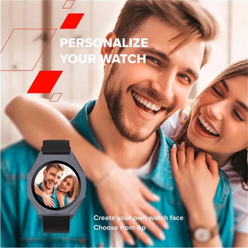 Canyon - Smartwatch OTTO IP68 Schwarz