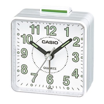 Casio - Wecker 1xAA weiß