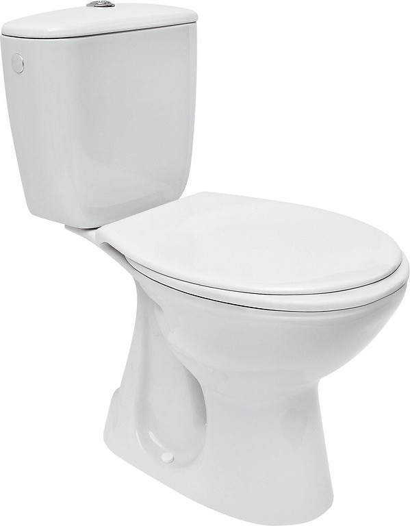 Cersanit K08-029 - Stand-WC mit WC-Sitz PRESIDENT Keramik/weiß