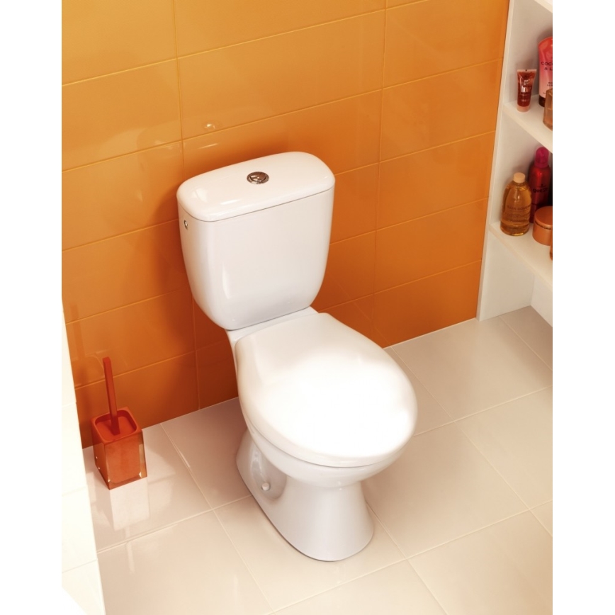 Cersanit K08-029 - Stand-WC mit WC-Sitz PRESIDENT Keramik/weiß