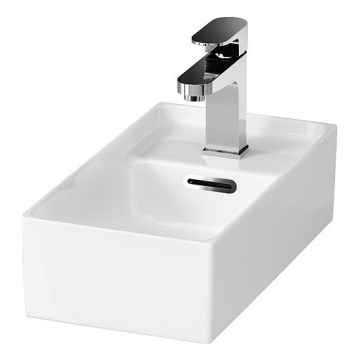 Cersanit K114-004 - Aufsatzwaschbecken CREA 22x40 cm Keramik/glänzend weiß