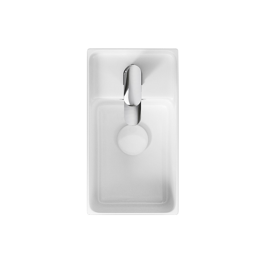 Cersanit K114-004 - Aufsatzwaschbecken CREA 22x40 cm Keramik/glänzend weiß
