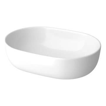 Cersanit K116-049 - Aufsatzwaschbecken MODUO 35,5x50 cm Keramik/glänzendes Weiß