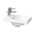 Cersanit K32-001-BOX - Aufsatz-/Wandwaschbecken COMO 22x40 cm Keramik/glänzend weiß