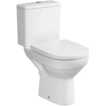 Cersanit K35-035 - Stand-WC CITY mit WC-Sitz, Keramik/weiß