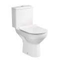 Cersanit K35-037 - Stand-WC mit WC-Sitz CITY Keramik/weiß