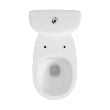 Cersanit K667-052 - Stand-WC mit ARTECO-Sitz, Keramik/weiß