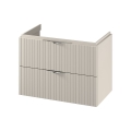 Cersanit S1015-003 - Wandhängender Unterschrank für Waschbecken TIRSO 80x55x45 cm beige