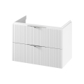 Cersanit S1015-004 - Hängender Unterschrank für Waschbecken TIRSO 80x55x45 cm weiß