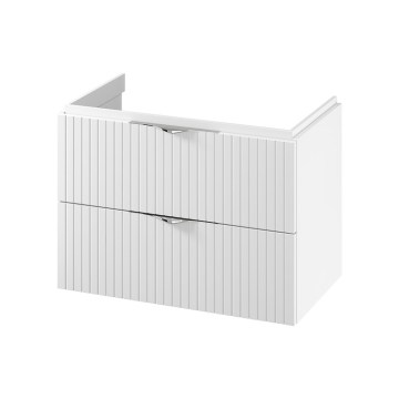 Cersanit S1015-004 - Hängender Unterschrank für Waschbecken TIRSO 80x55x45 cm weiß