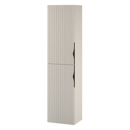 Cersanit S1015-006 - Wandhängender Badezimmerschrank TIRSO 40x160x30 cm beige