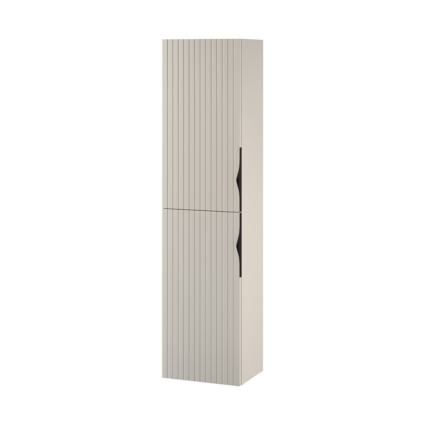 Cersanit S1015-006 - Wandhängender Badezimmerschrank TIRSO 40x160x30 cm beige