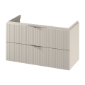 Cersanit S1015-013 - Hängender Waschbeckenunterschrank TIRSO 100x45 cm beige