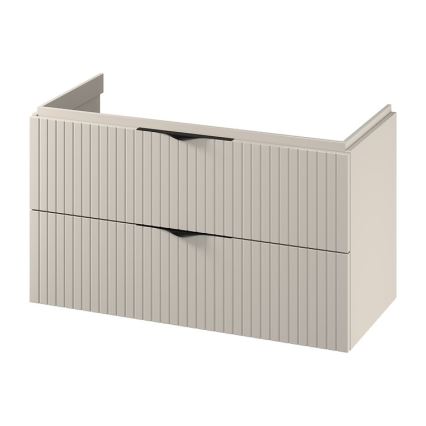 Cersanit S1015-013 - Hängender Waschtischunterschrank TIRSO 100x55x45 cm beige