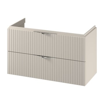 Cersanit S1015-013 - Hängender Waschtischunterschrank TIRSO 100x55x45 cm beige