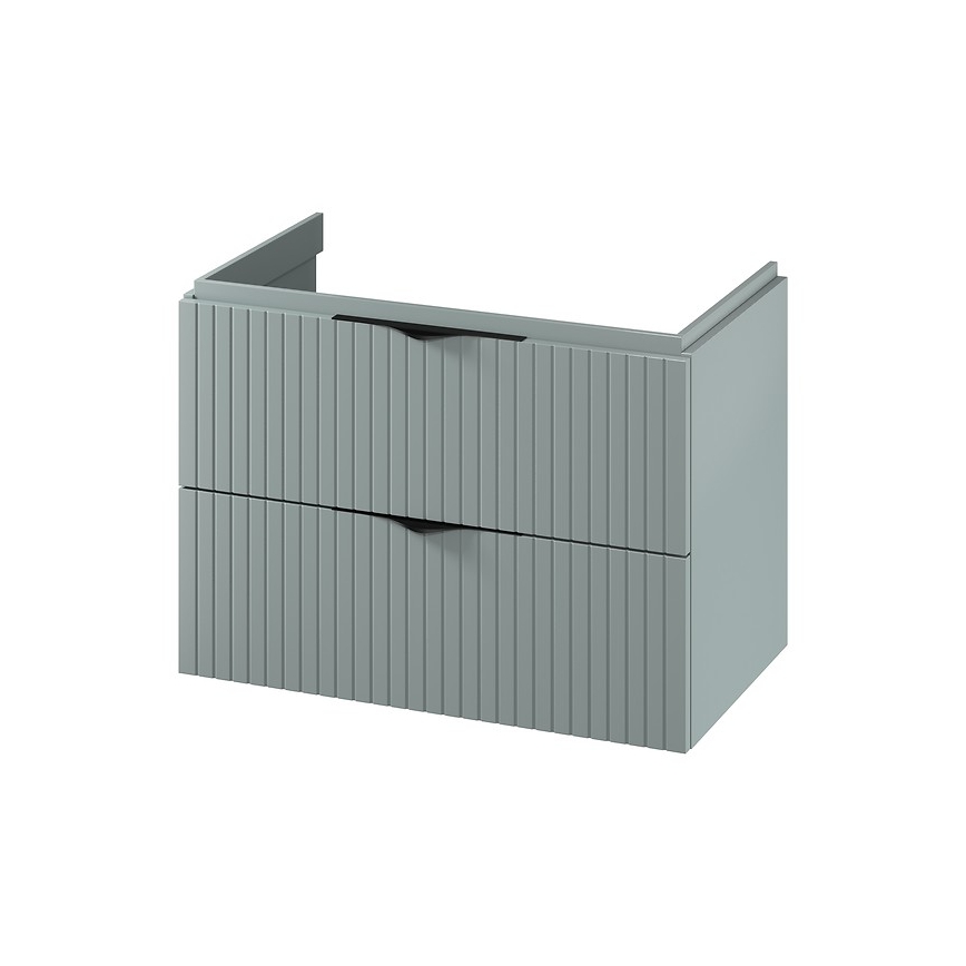 Cersanit S1017-001 - Hängender Waschtischunterschrank TIRSO 80 x 45 cm mintgrün