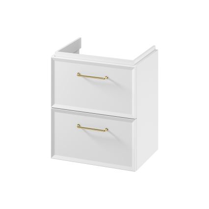 Cersanit S1021-005 - Hängender Unterschrank für Waschbecken MILLE SLIM 50x35 cm weiß