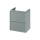 Cersanit S1021-007 - Hängender Waschtischunterschrank MILLE SLIM 50x35 cm mintgrün