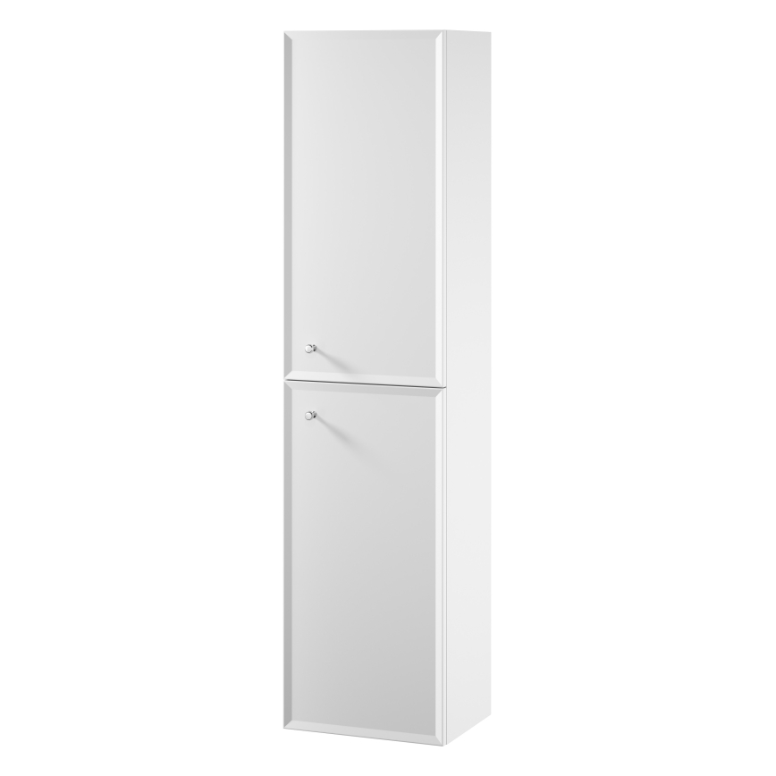 Cersanit S1021-010 - Hängeschrank für das Badezimmer MILLE 40x160x30 cm mattweiß