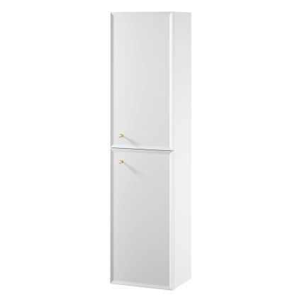 Cersanit S1021-010 - Hängeschrank für das Badezimmer MILLE 40x160x30 cm mattweiß