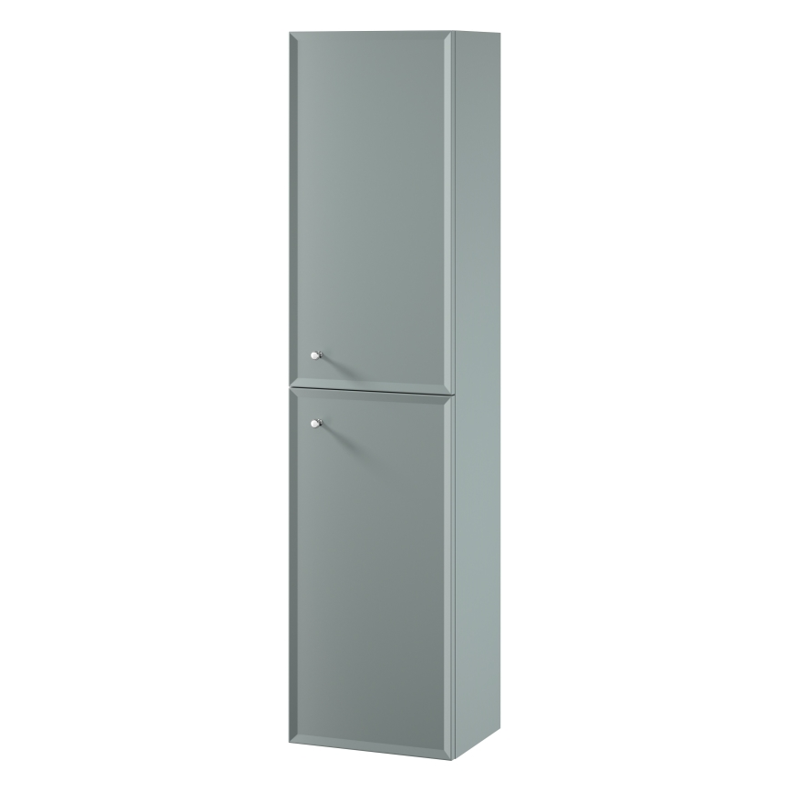 Cersanit S1021-012 - Hängender Badezimmerschrank MILLE 40x160x30 cm mintgrün
