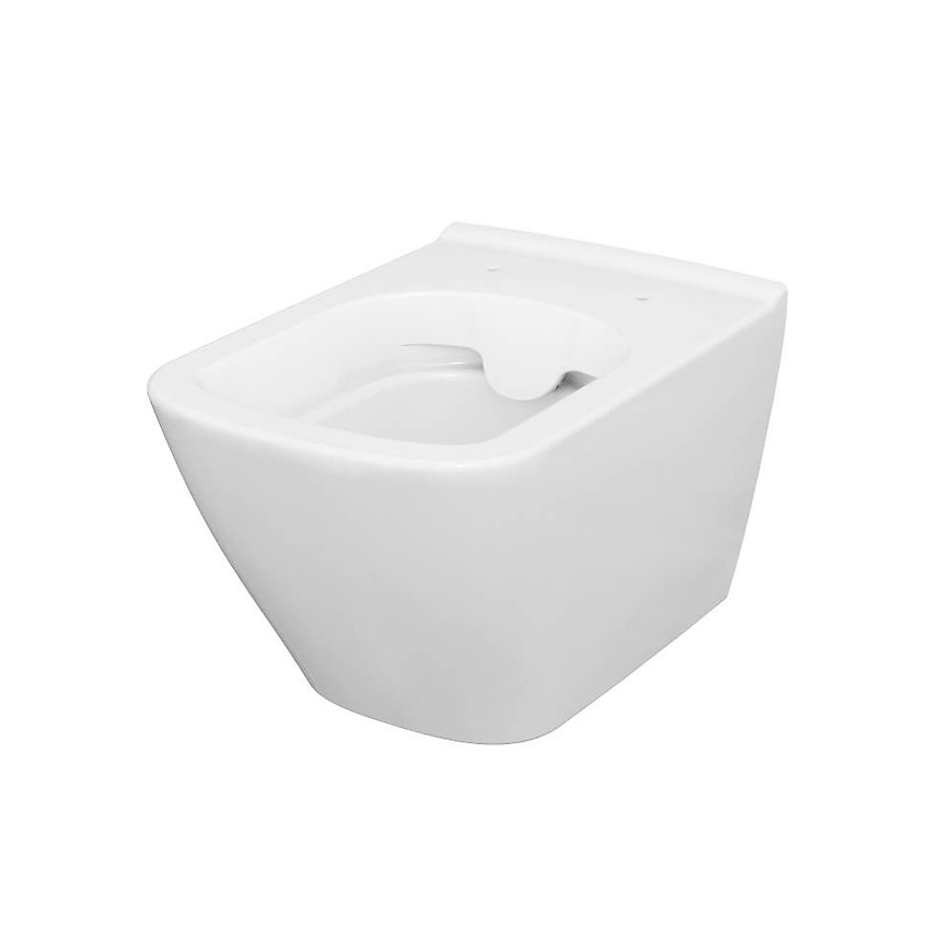 Cersanit S701-405 - Wandhängendes WC mit WC-Sitz CITY SQUARE Keramik/weiß