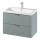 Cersanit S801-540 - Hängender Waschtischunterschrank mit Waschbecken TIRSO 80x60x45 cm mint