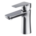 Cersanit S951-359 - Waschbeckenarmatur CITY 15 cm glänzendes Chrom