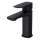 Cersanit S951-390 - Waschbeckenarmatur LARGA 16,3 cm schwarz